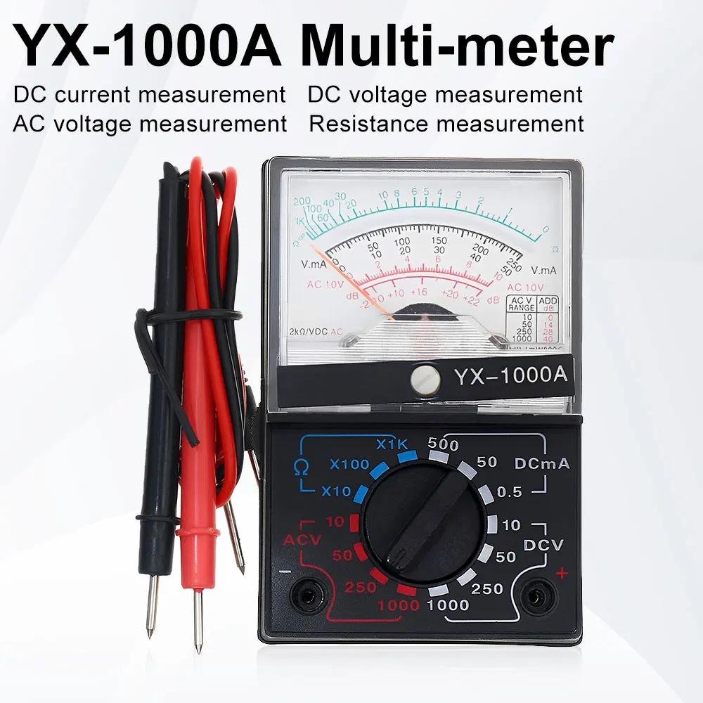 YX-1000A Ƴα Ƽ AC DC    Ƽ, ޴ а  Ƽ 跮, 10V, 50V, 250V, 1000V